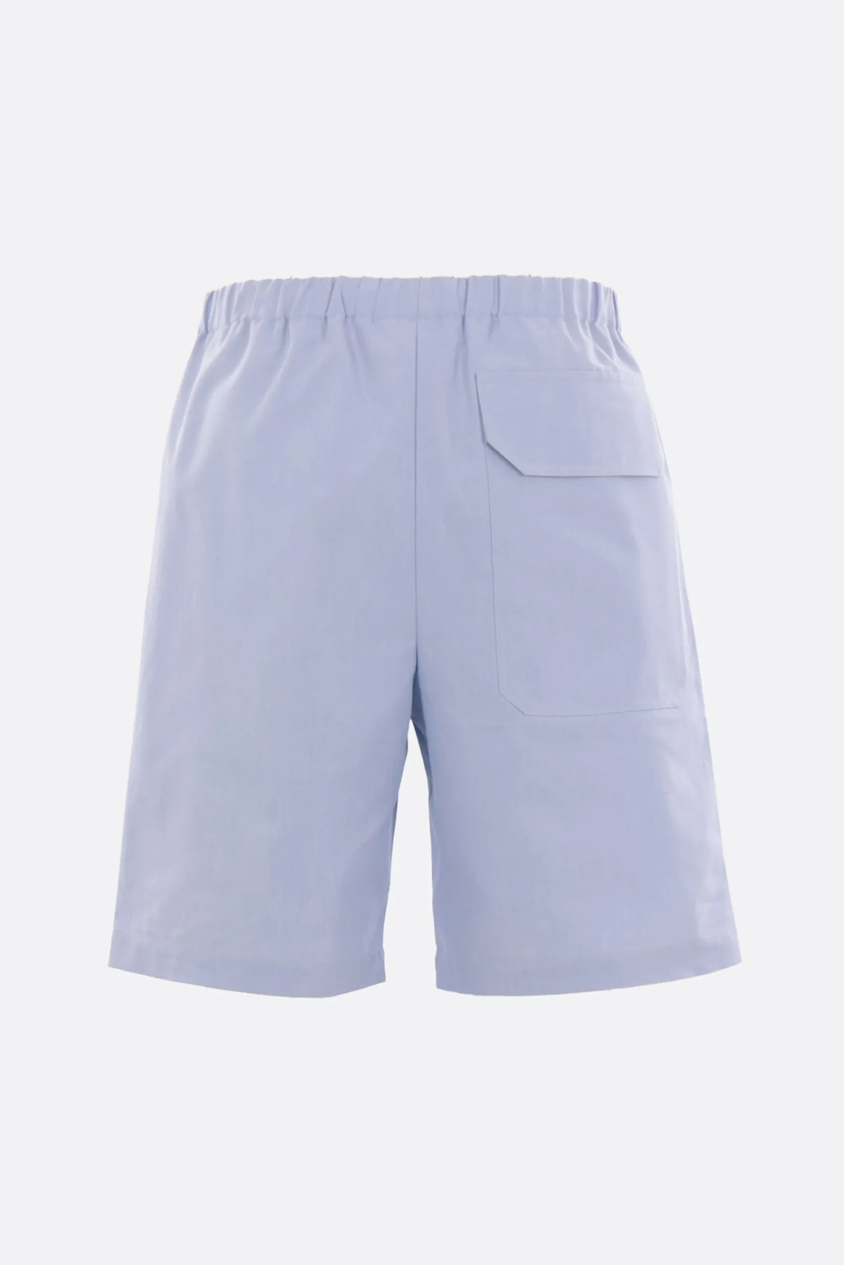 META CAMPANIA COLLECTIVE Neil drawstring shorts in Oxford cotton