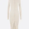 Women META CAMPANIA COLLECTIVE Neith long dress in rib knit