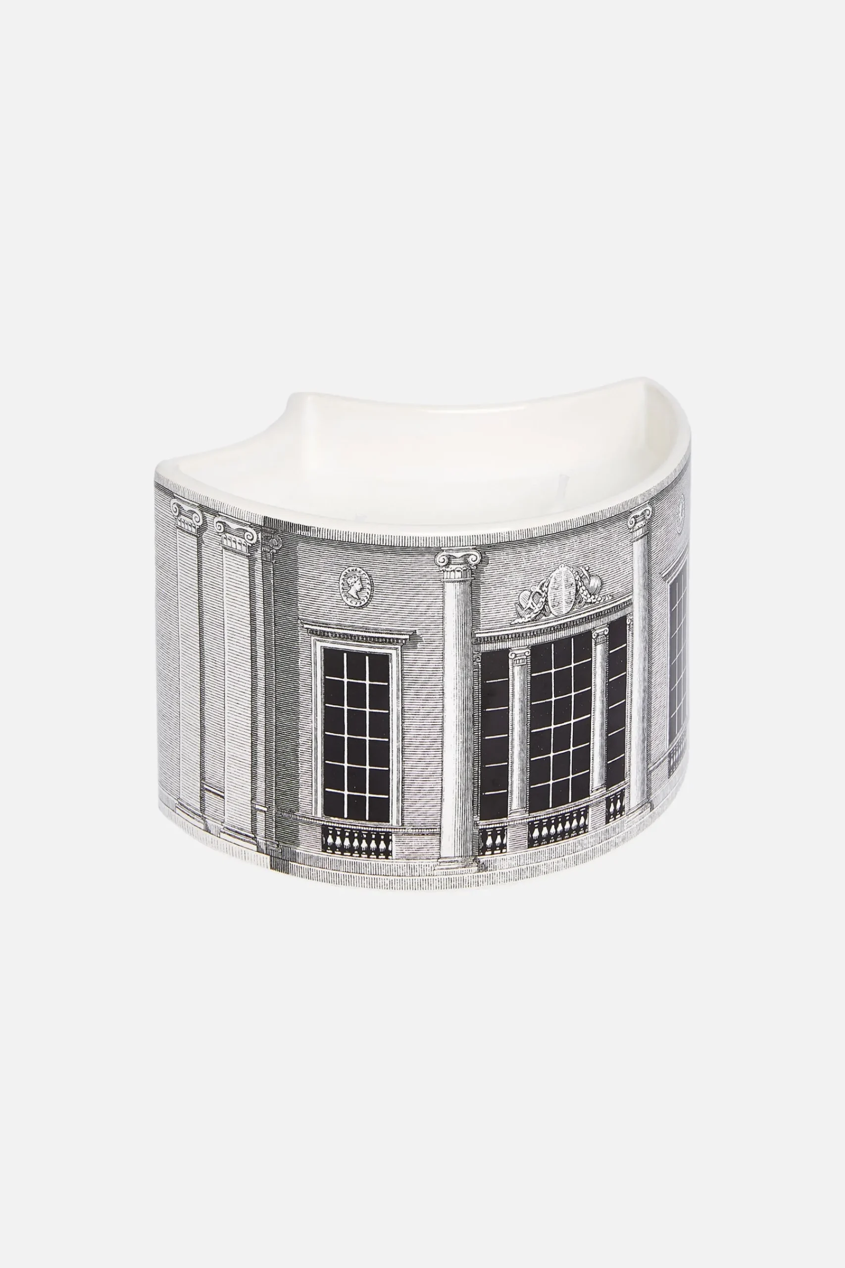 FORNASETTI Nel Mentre scented candle with Architettura Décor