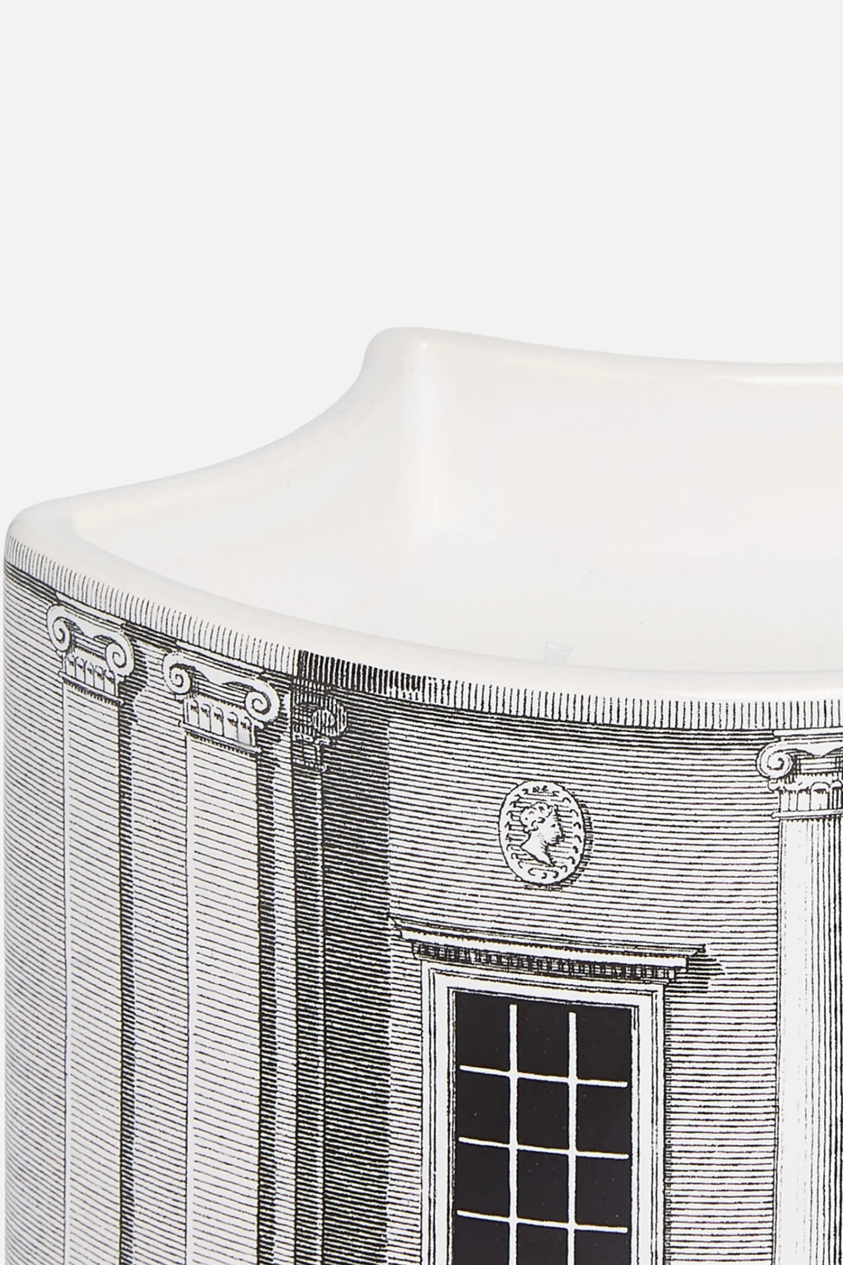 FORNASETTI Nel Mentre scented candle with Architettura Décor