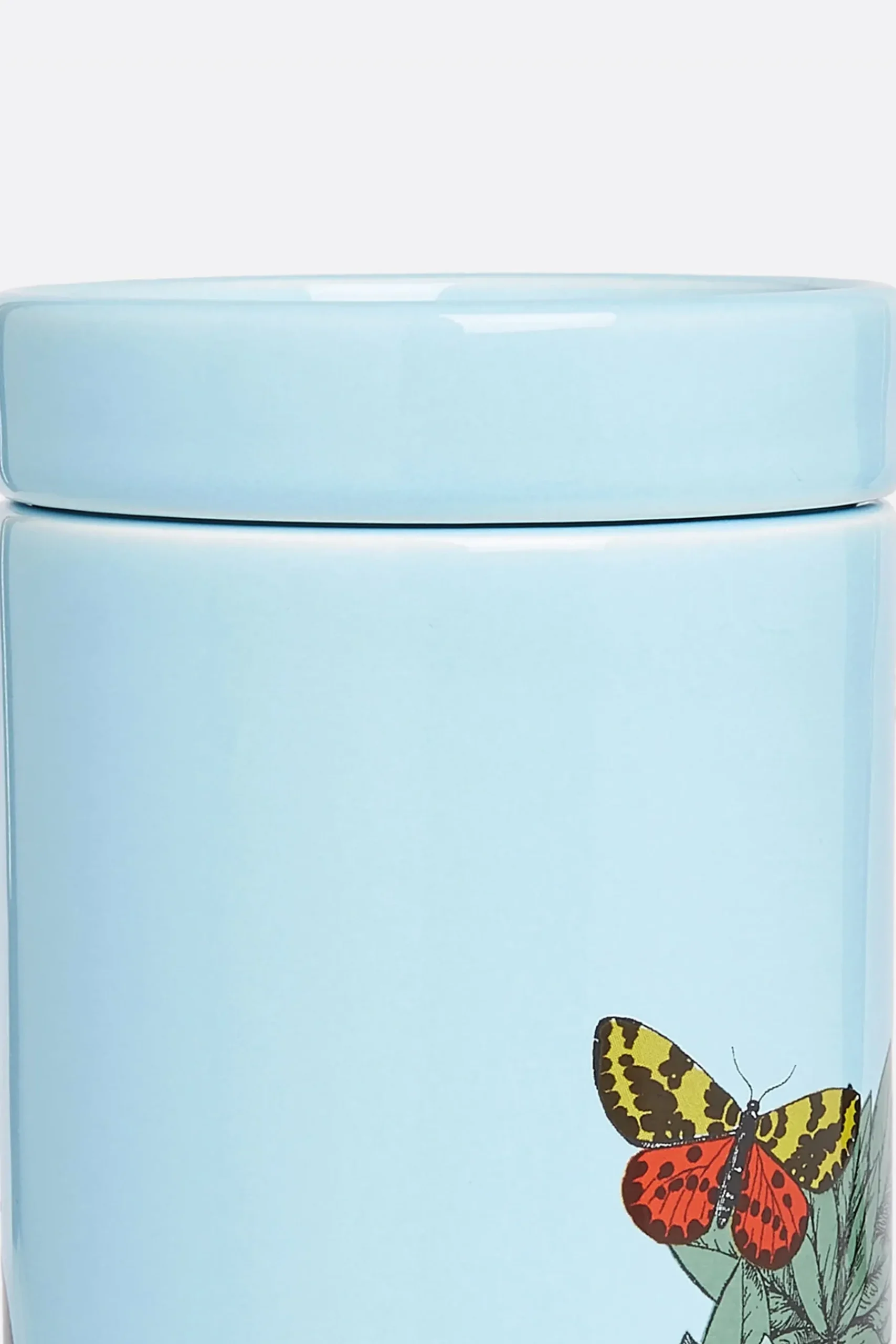 FORNASETTI Nel Mentre scented candle with Farfalle e Balaustra Décor