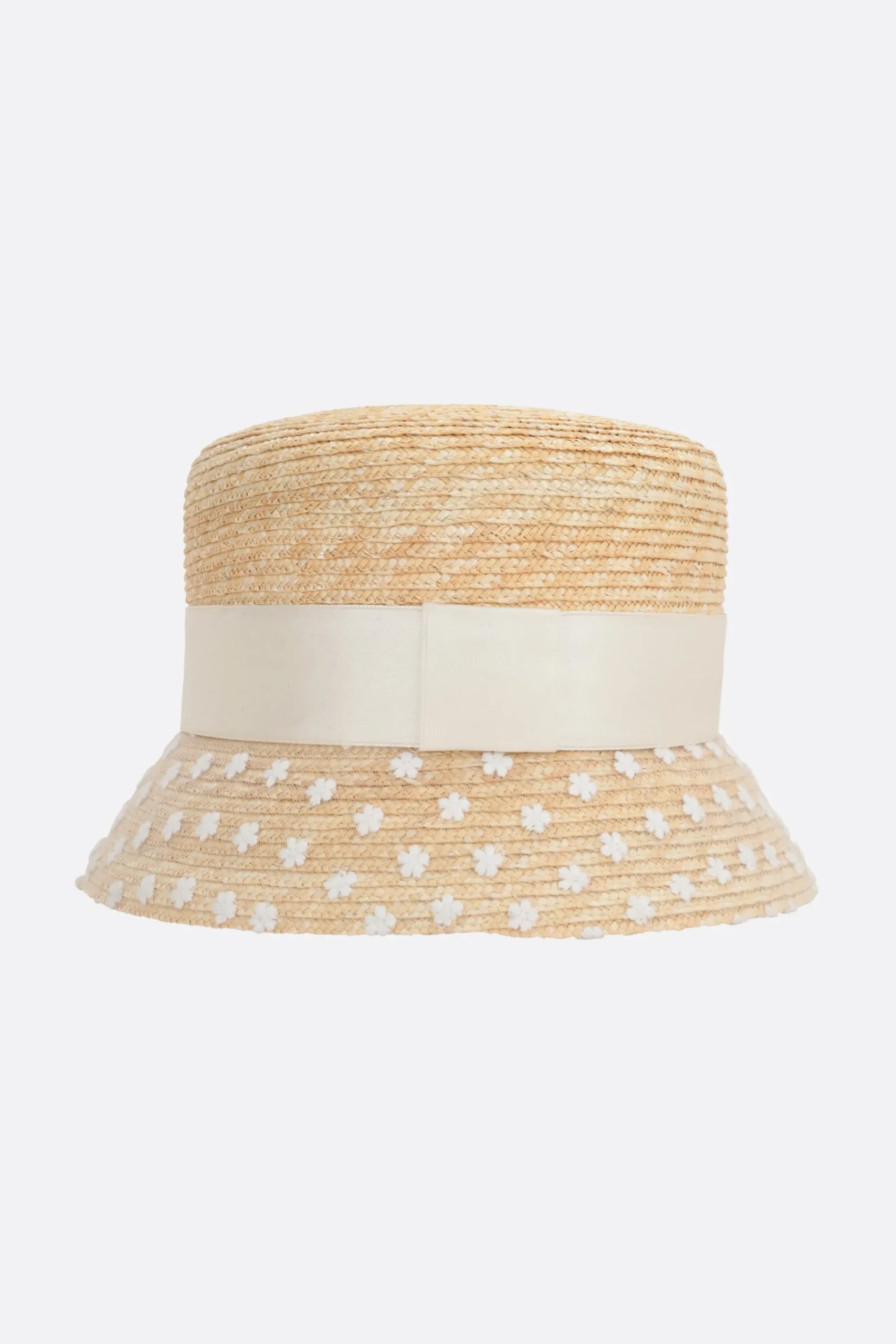Women MAISON MICHEL New Kendall straw bucket hat