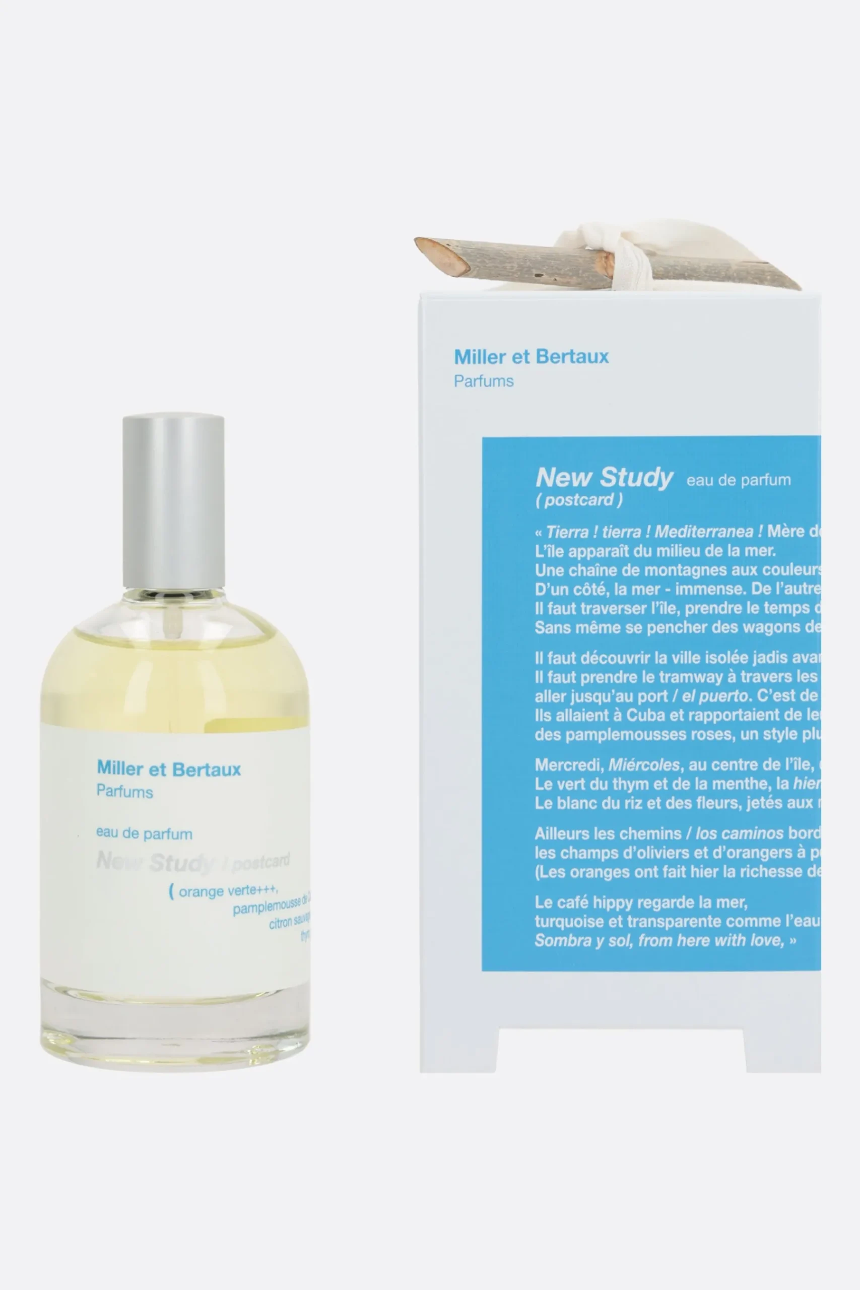 MILLER & BERTAUX New Study Eau de Parfum 100 ml