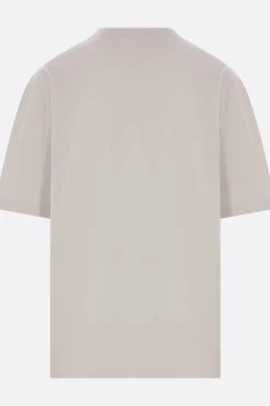 MAISON MARGIELA numeric logo print cotton oversized t-shirt