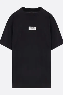 MM6 numeric signature patch cotton t-shirt