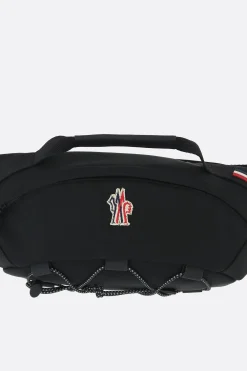 MONCLER GRENOBLE nylon belt bag with logo patch