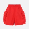 Women SIMONE ROCHA nylon cargo shorts
