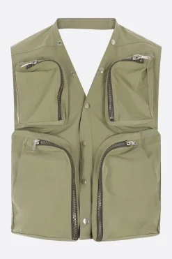 RICK OWENS nylon cargo vest