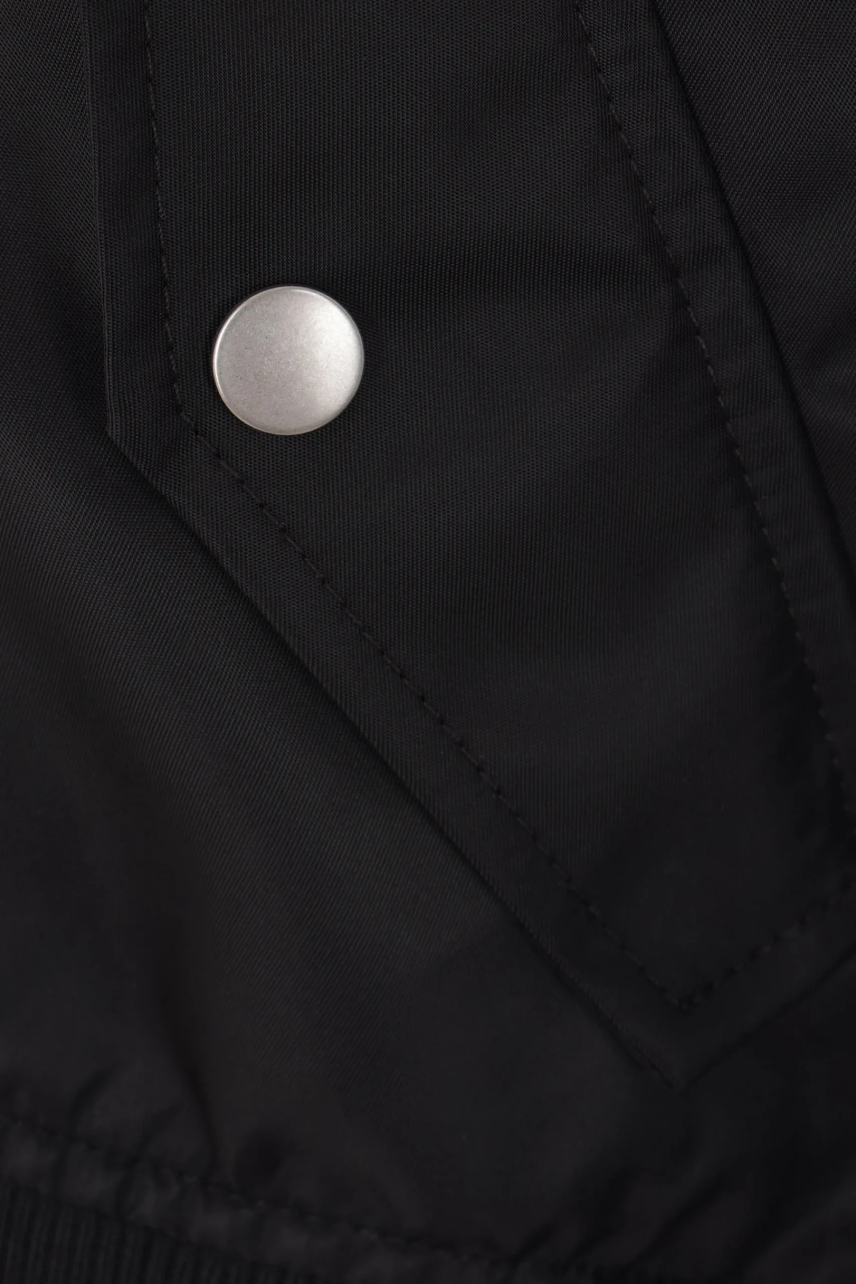 Women MM6 nylon deconstructed bomber jacket