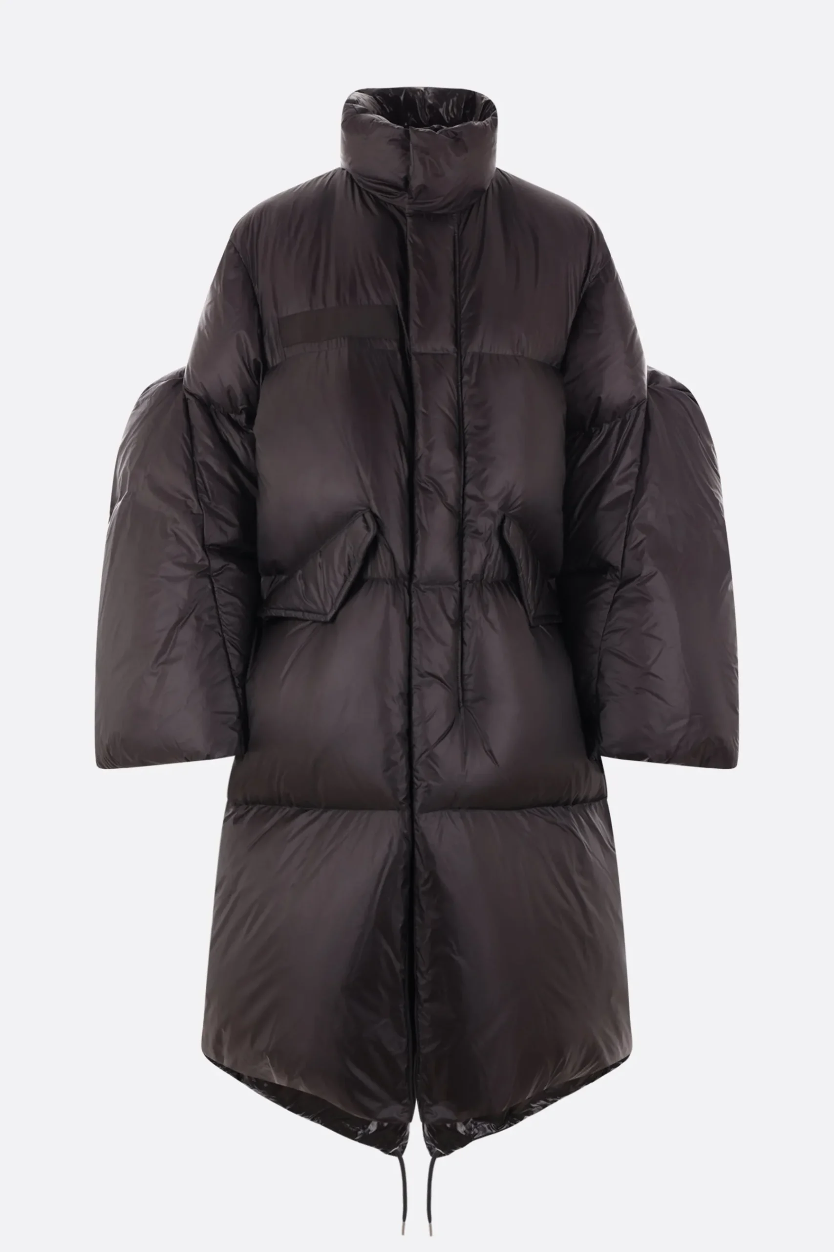 Women SACAI nylon long down jacket