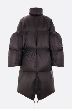 Women SACAI nylon long down jacket