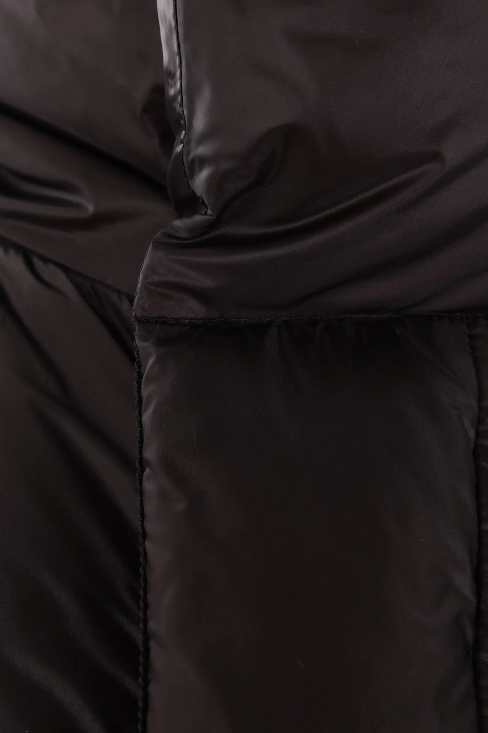 Women SACAI nylon long down jacket