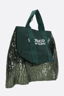 Women UNDERCOVER nylon tote bag with sequin section
