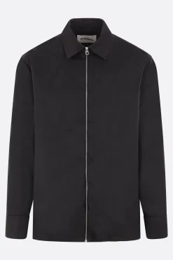 JIL SANDER nylon twill overshirt