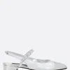 Women CAREL PARIS Oceano laminated leather slingbacks