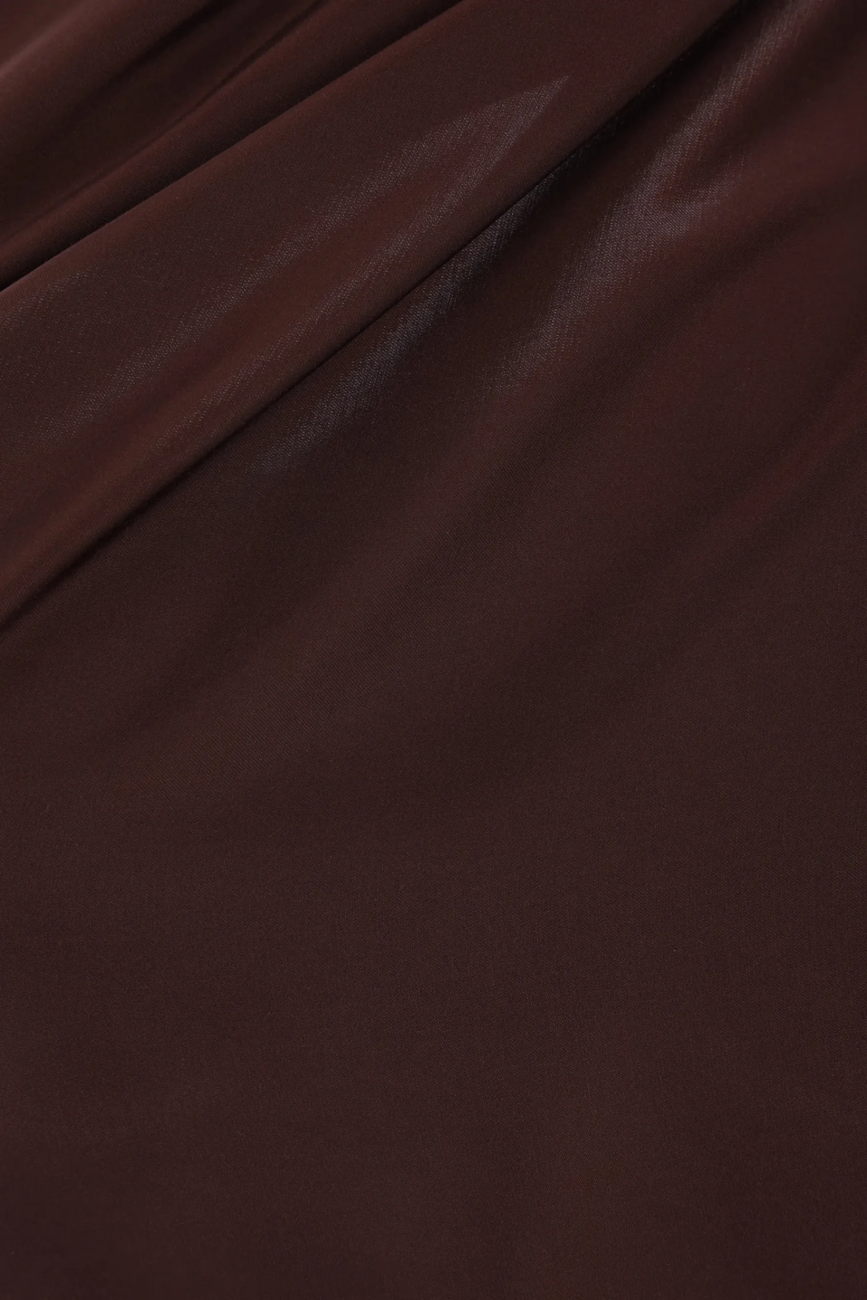 Women RICK OWENS one sleeve top in charmeuse