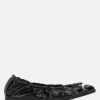 Women CECILIE BAHNSEN Orbella ballerinas in glossy eco-leather
