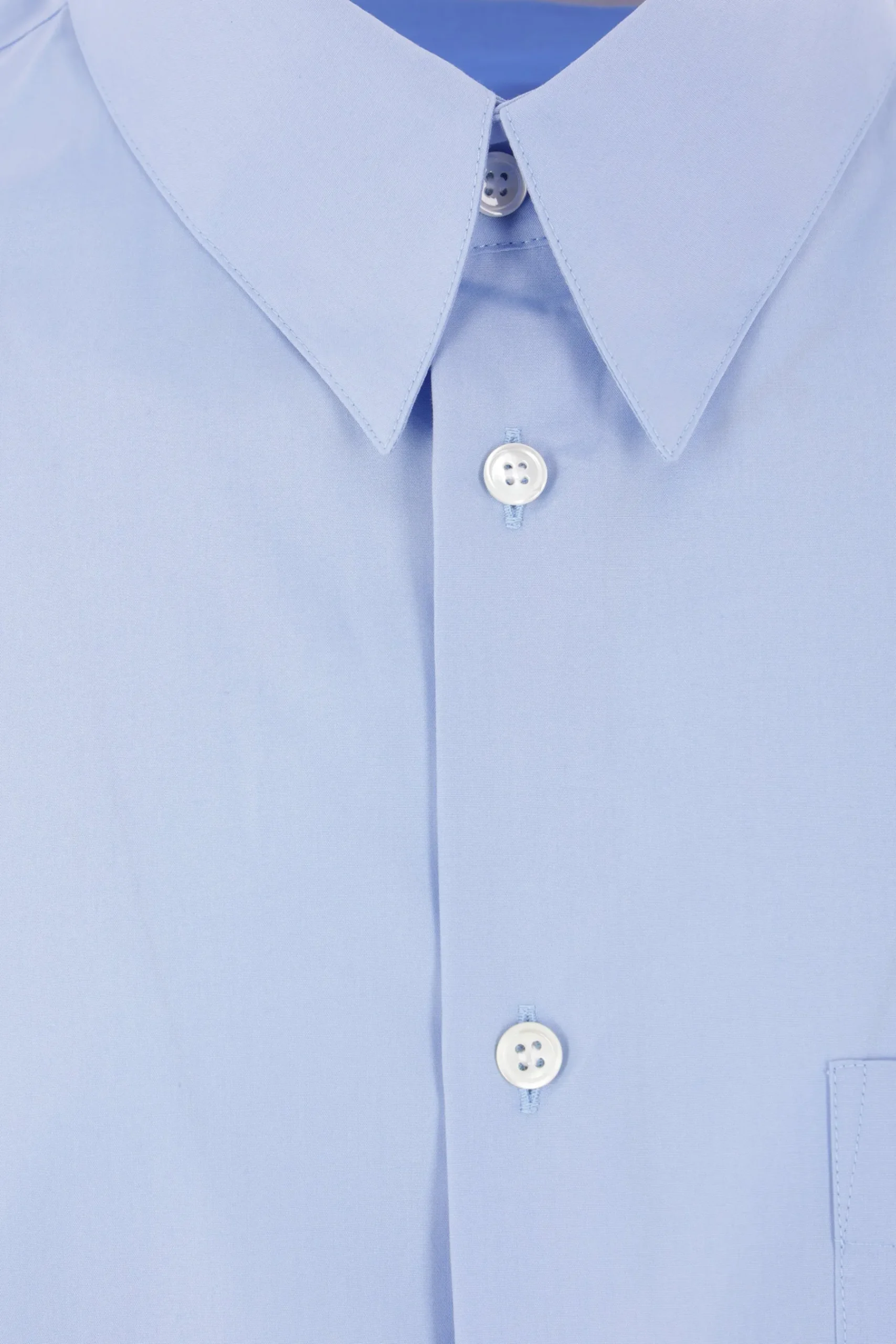 MARNI organic poplin shirt with logo print
