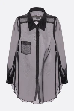 Women COMME DES GARÇONS organza shirt