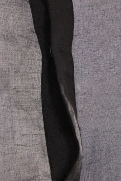 Women YOHJI YAMAMOTO organza shirt with ruffles