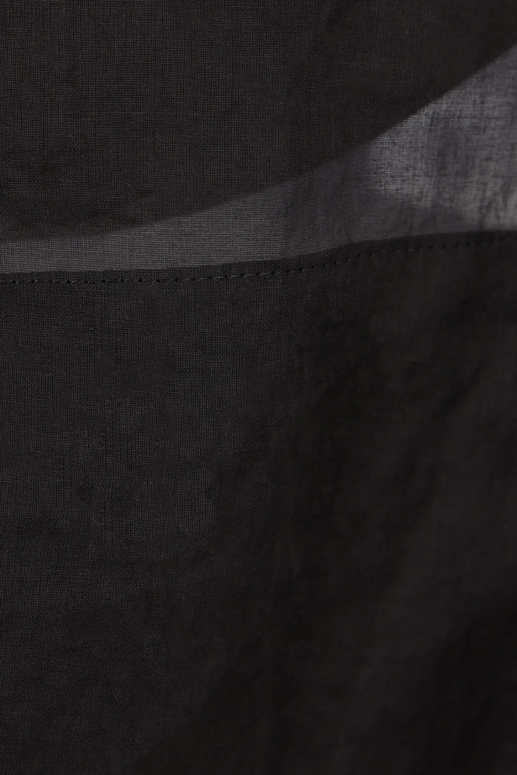 Women YOHJI YAMAMOTO organza shirt with ruffles