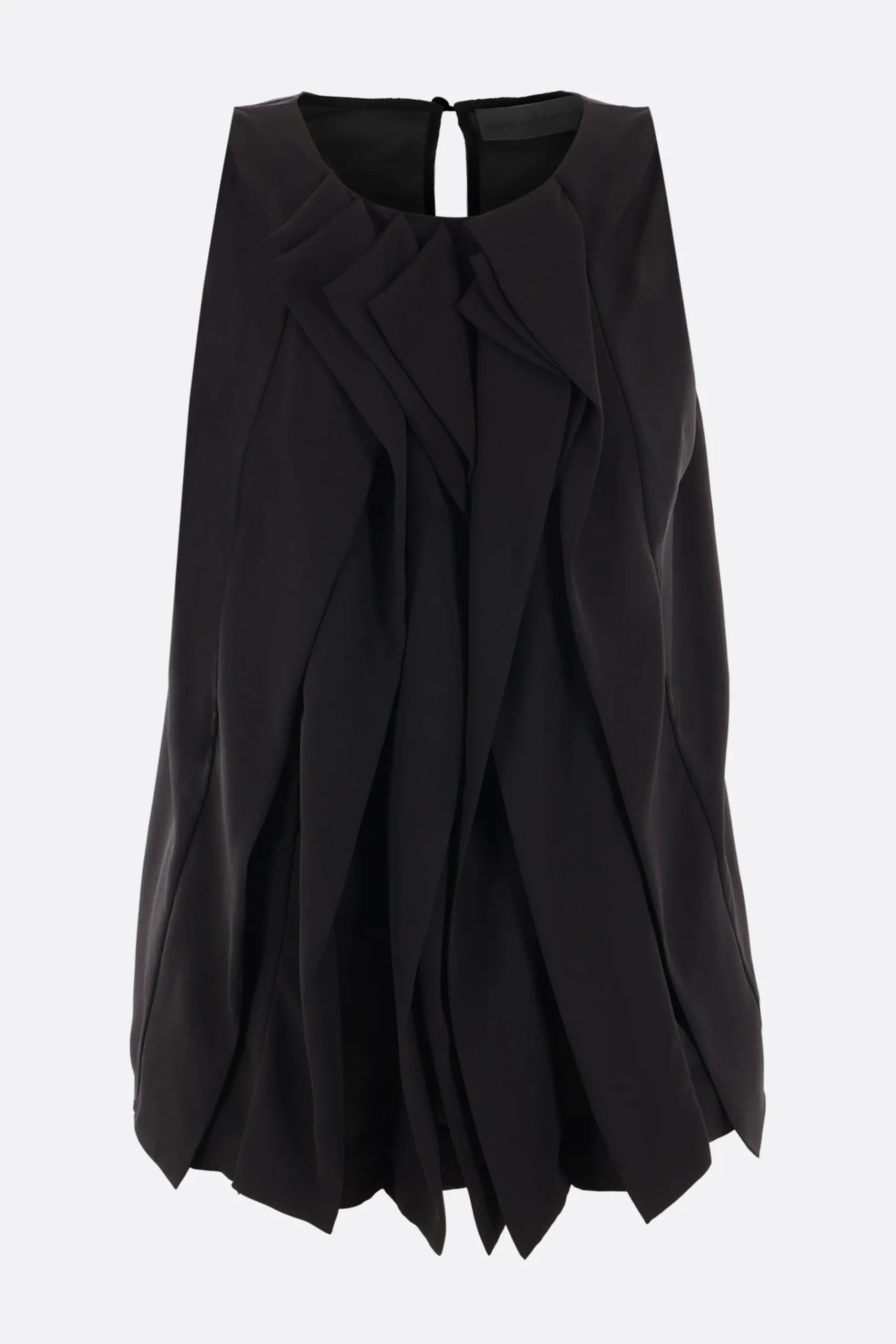 Women MARIA CALDERARA Origami crêpe sleeveless top