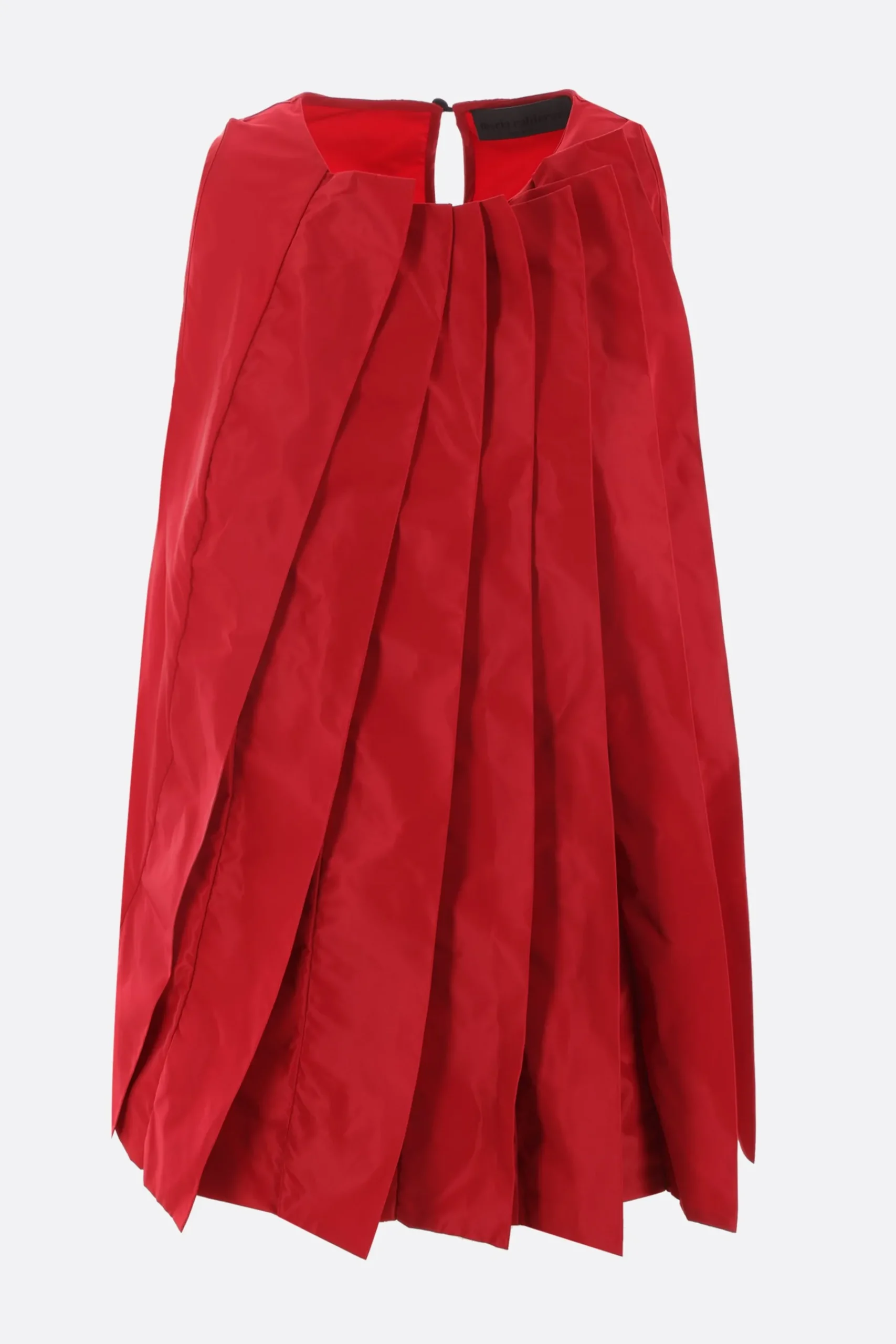 Women MARIA CALDERARA Origami taffetà sleeveless top
