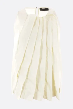 Women MARIA CALDERARA Origami taffetà sleeveless top