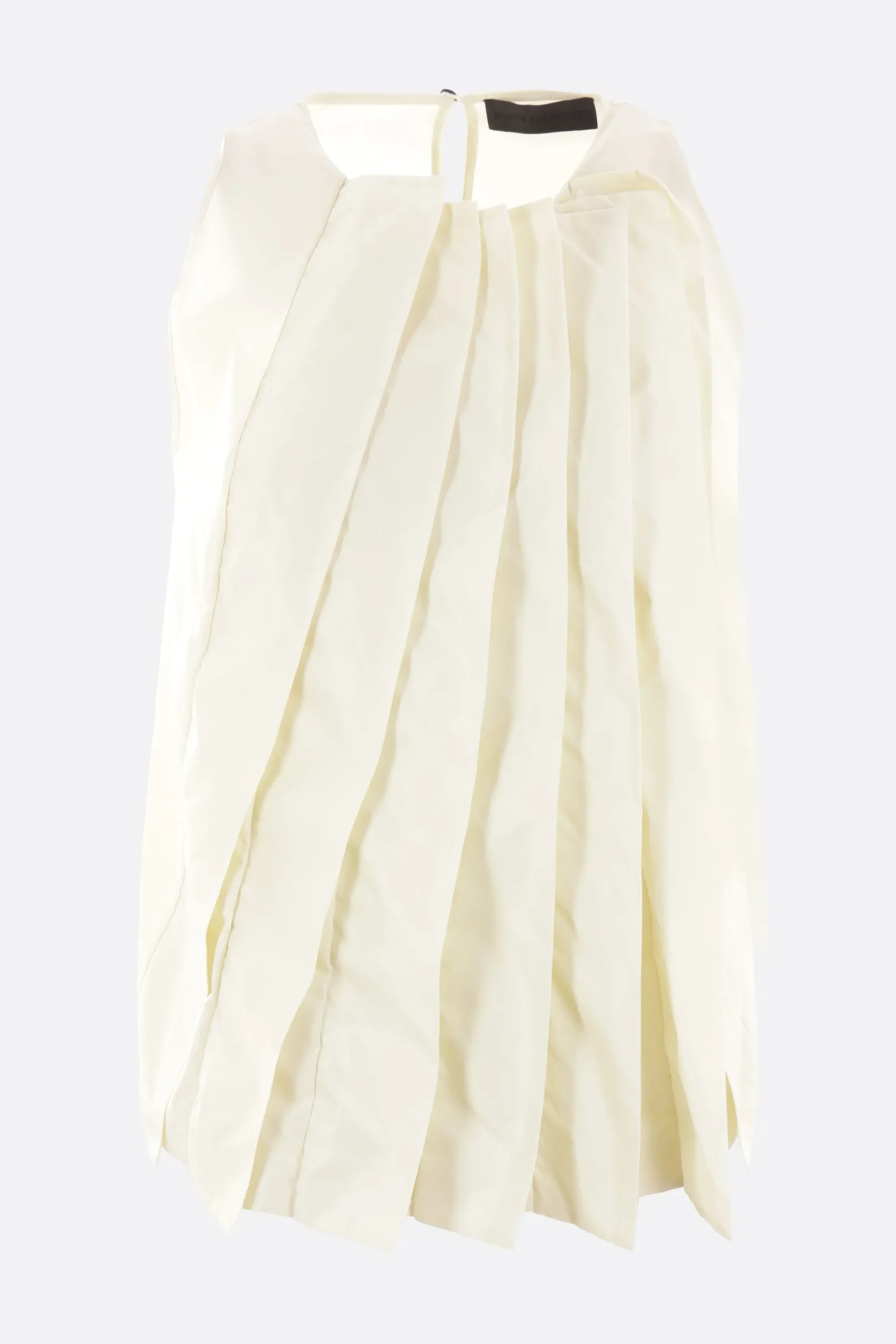 Women MARIA CALDERARA Origami taffetà sleeveless top