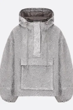Women CECILIE BAHNSEN Orion anorak in kaze matelassé