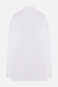 Women BALENCIAGA Outerwear oversize poplin overshirt