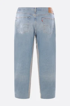 BLESS Overjogging trousers in jersey and denim