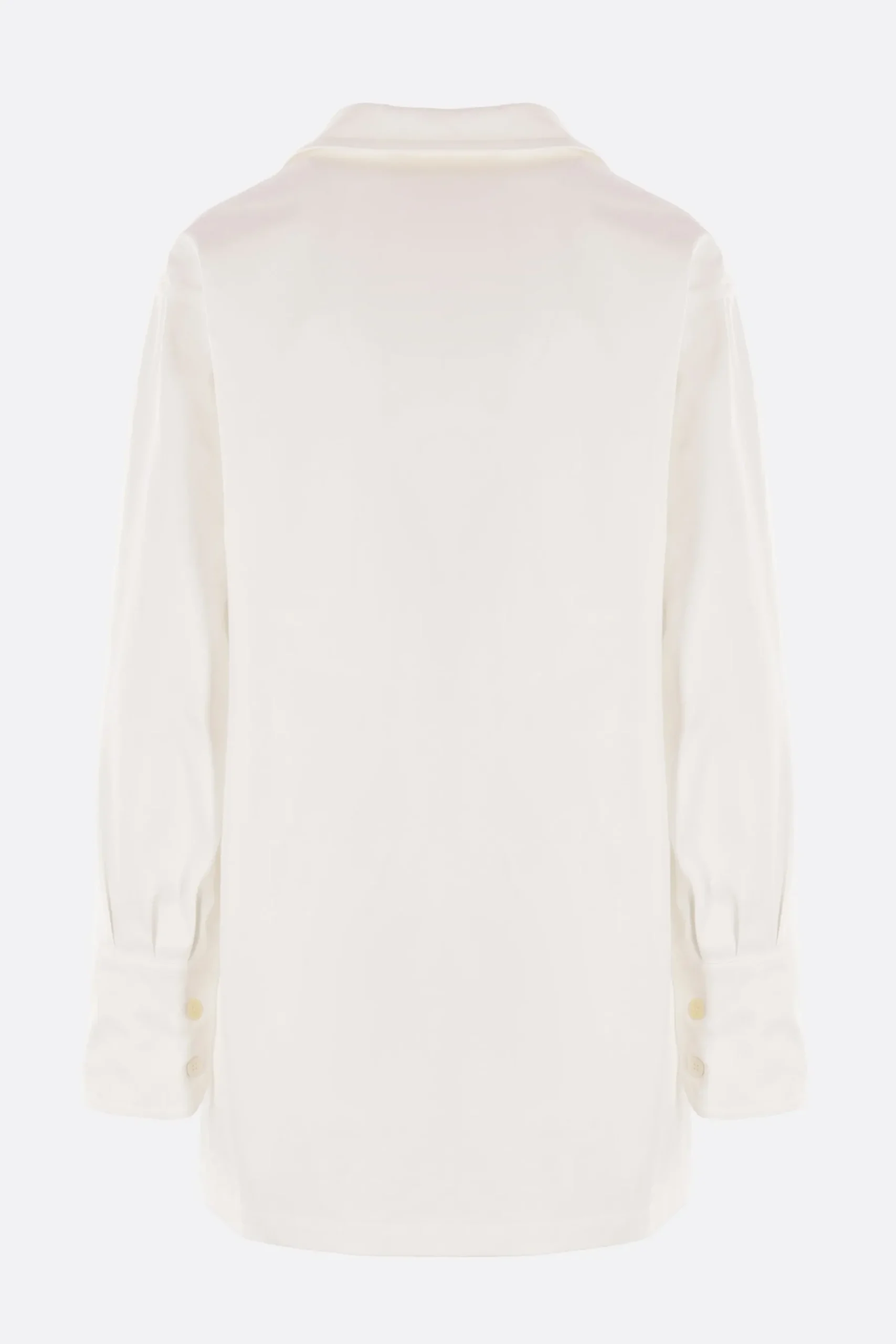 Women PLAN C oversize blouse in cotton and linen blend