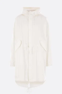 MM6 oversize parka in canvas