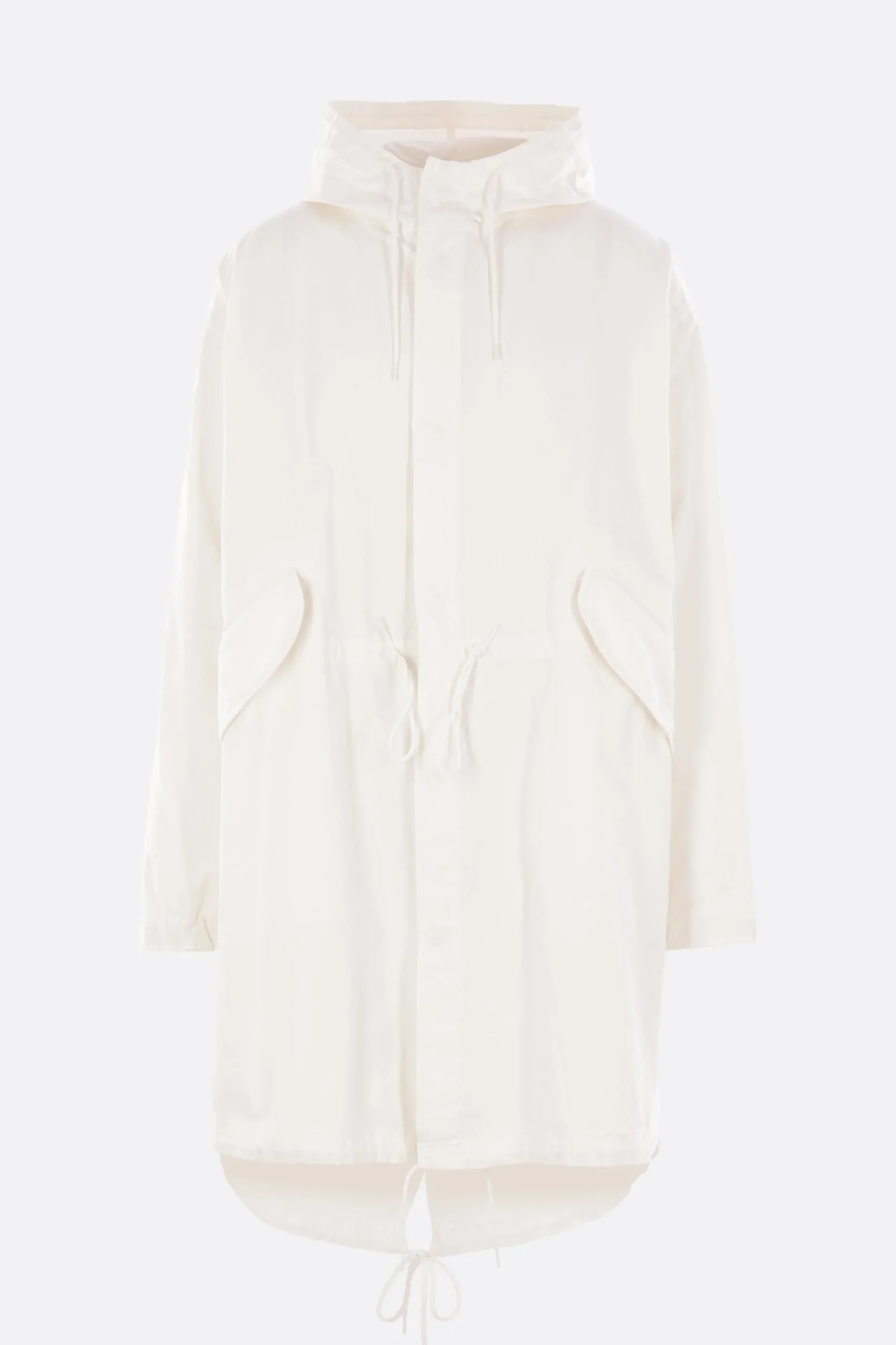 MM6 oversize parka in canvas