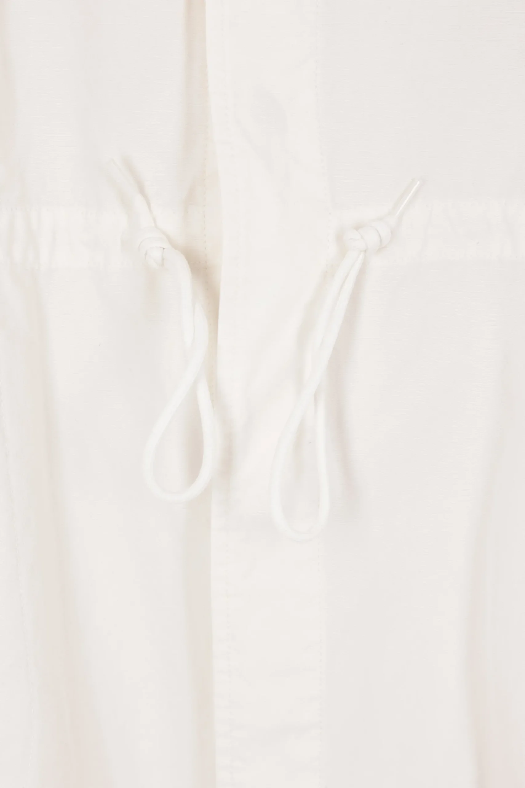 MM6 oversize parka in canvas