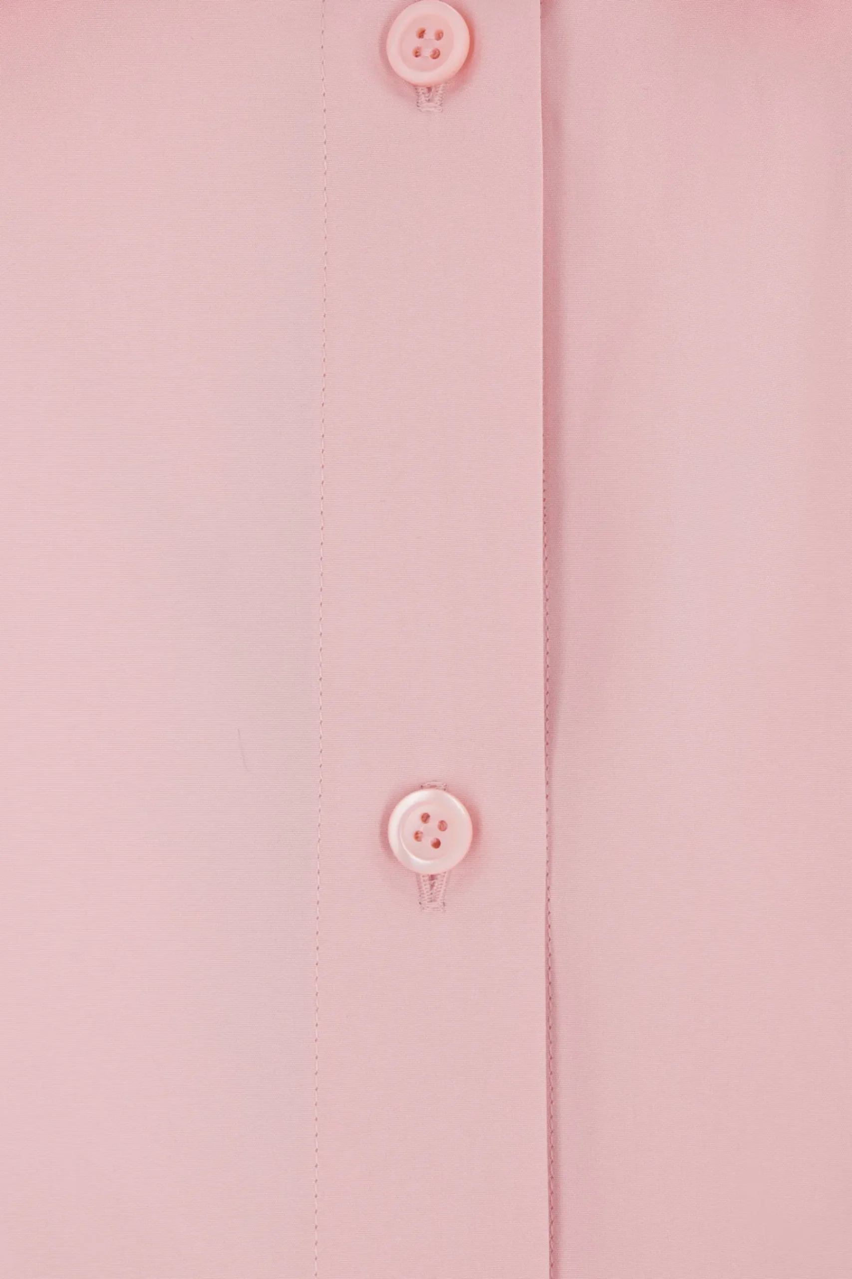 Women LOEWE oversize poplin shirt with curved slits