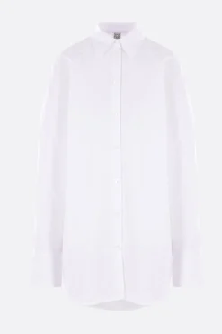 Women TOTEME oversize shirt in poplin