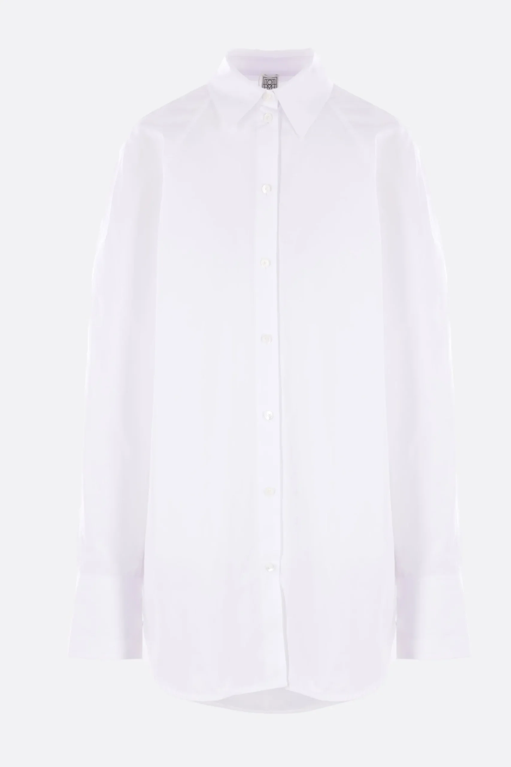 Women TOTEME oversize shirt in poplin
