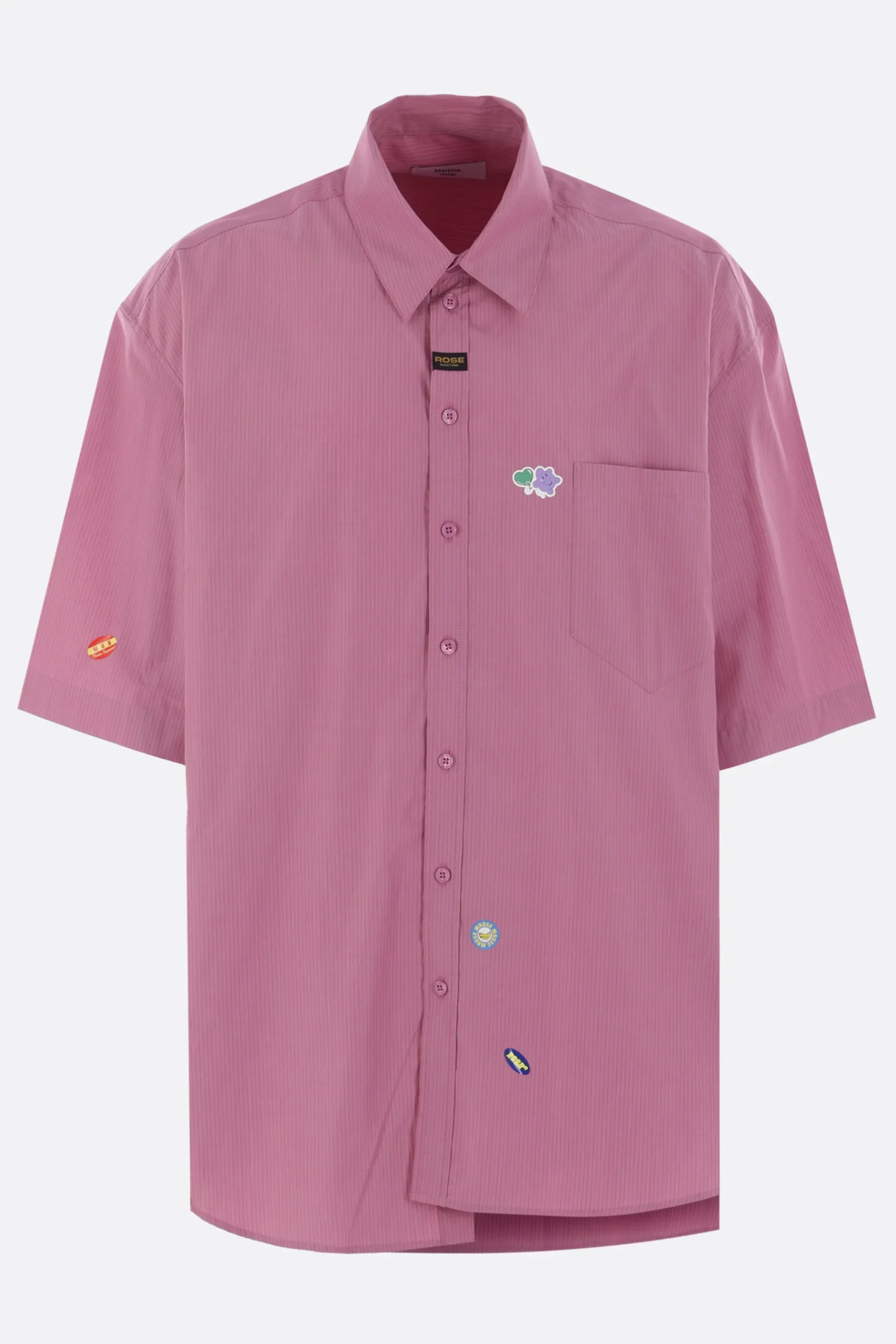 MARTINE ROSE oversize short-sleeve shirt