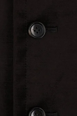 Women COMME DES GARÇONS oversize velvet and stretch cady vest