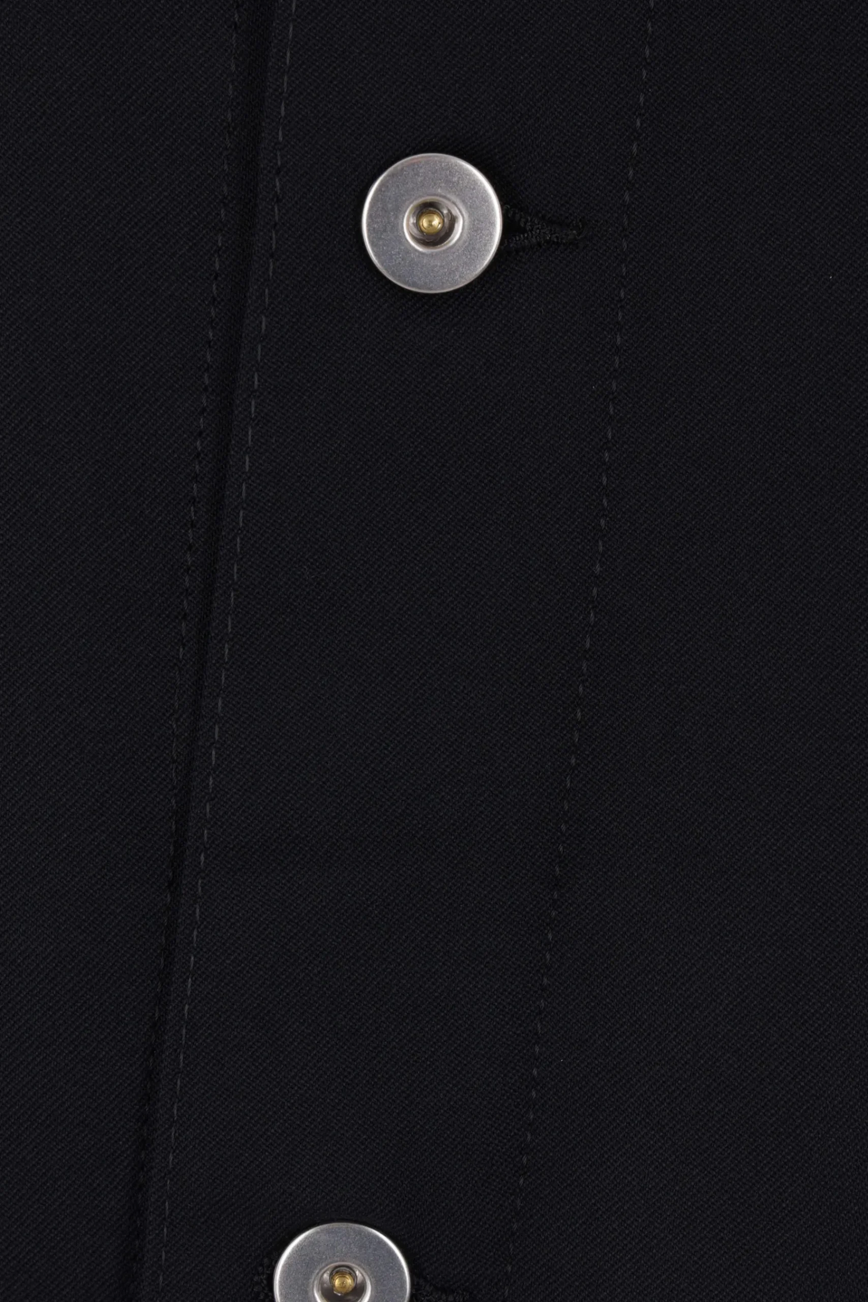 BLACK COMME des GARÇONS oversized asymmetrical jacket in gabardine