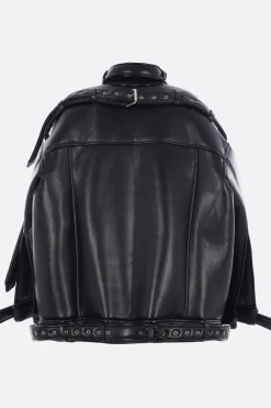 Women MELITTA BAUMEISTER oversized jacket in faux leather