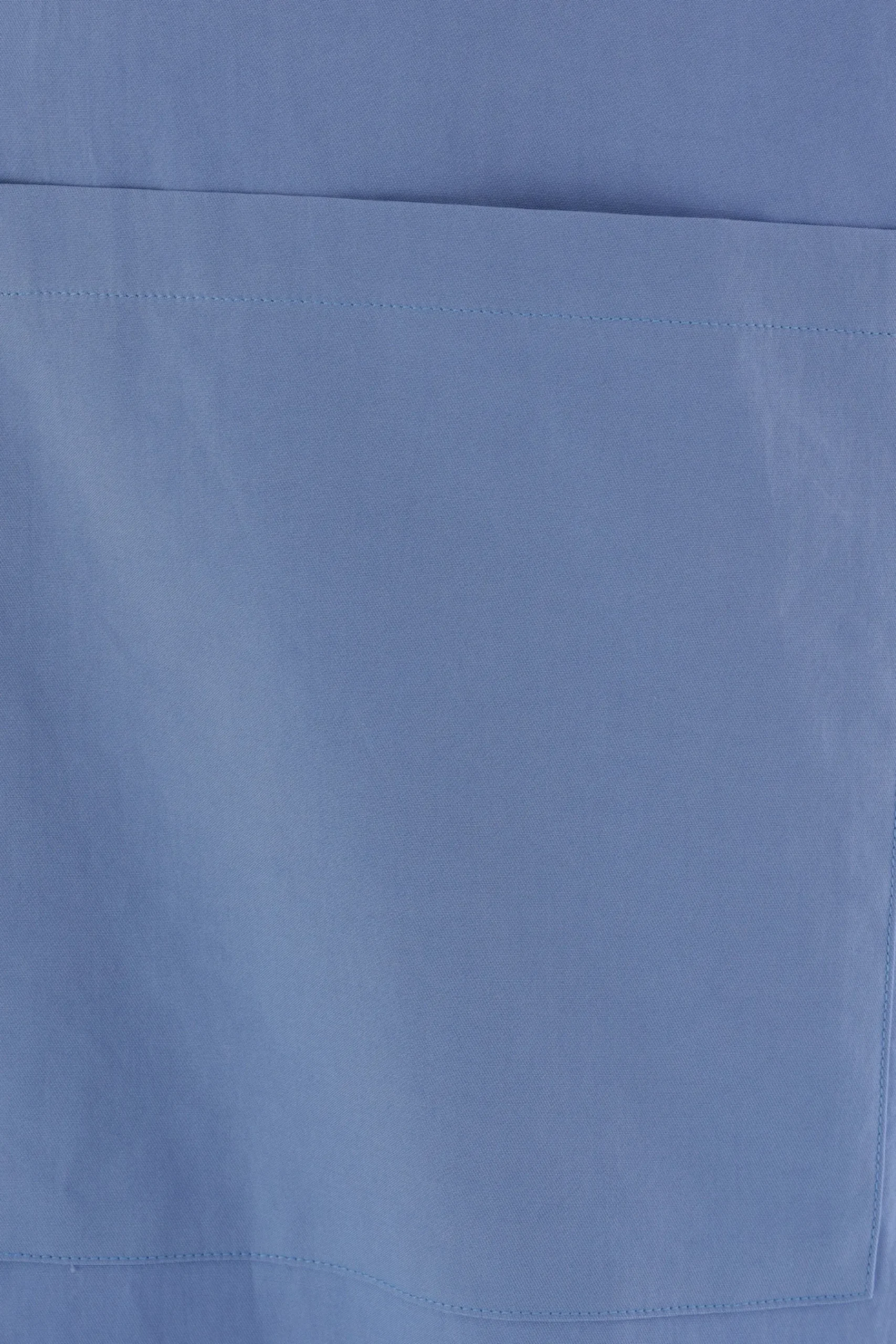 AURALEE oversized short-sleeve shirt in twill