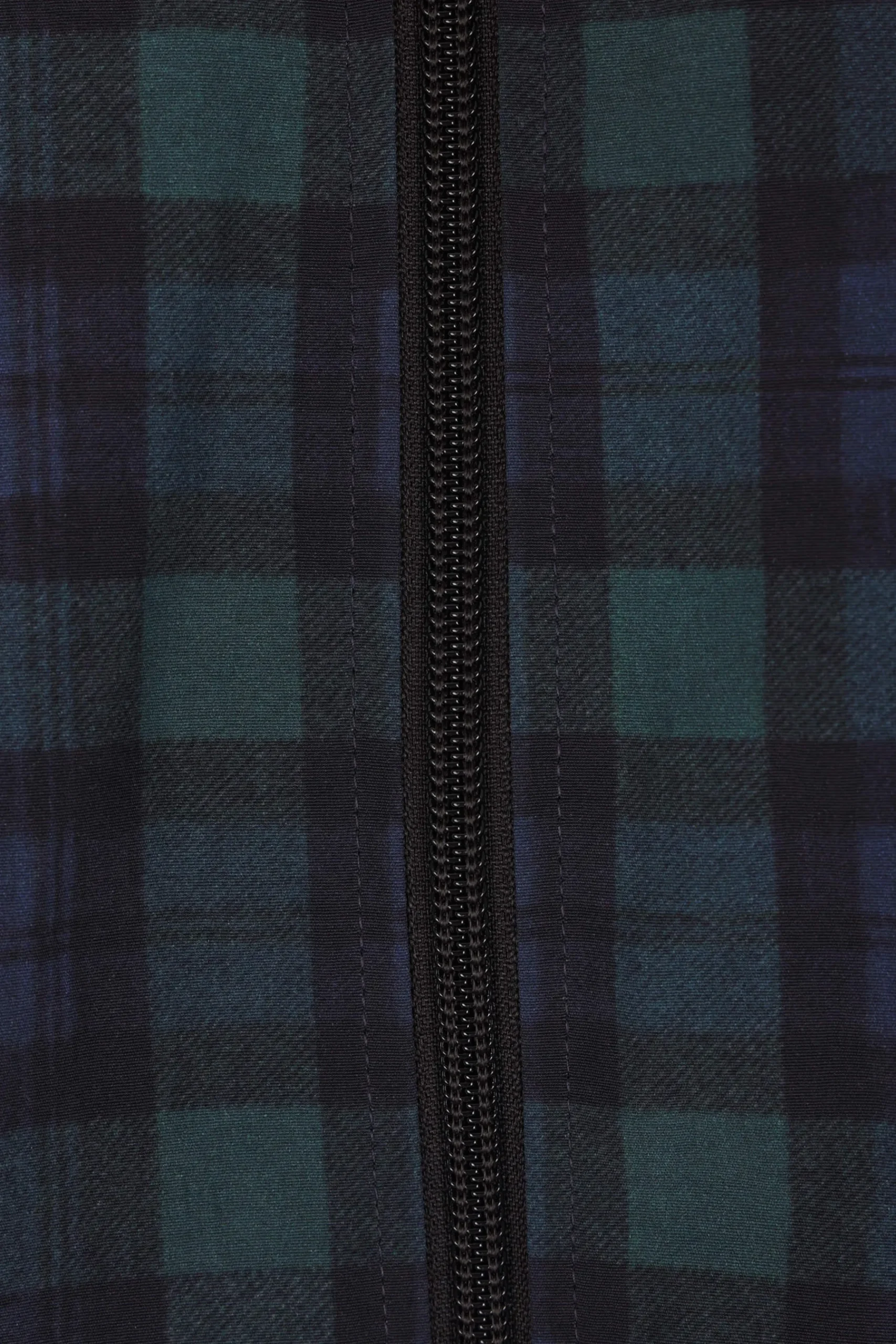 MARTINE ROSE oversized track tartan jacket