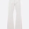 MM6 painted wool blend trousers