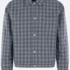 TAIGA TAKAHASHI Palaka overshirt in check cotton