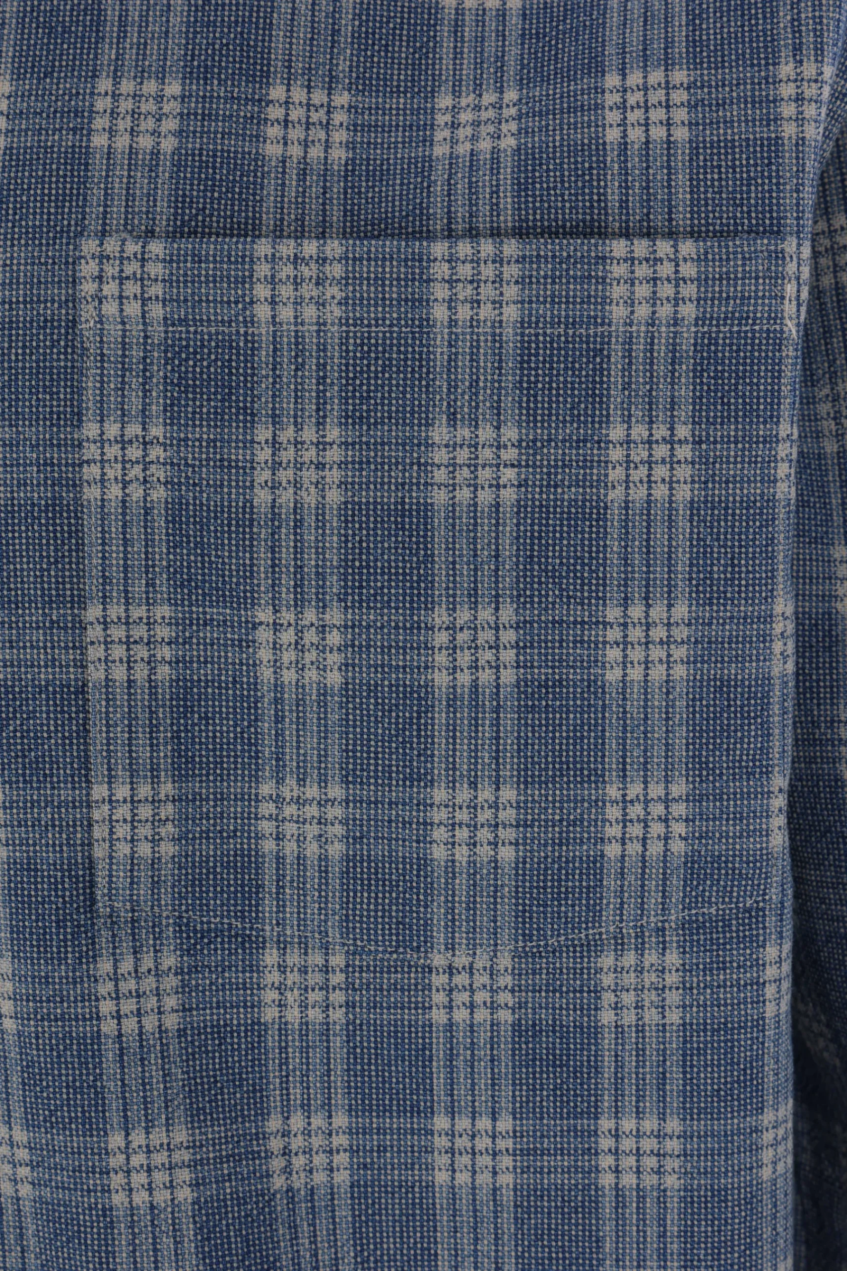 TAIGA TAKAHASHI Palaka overshirt in check cotton