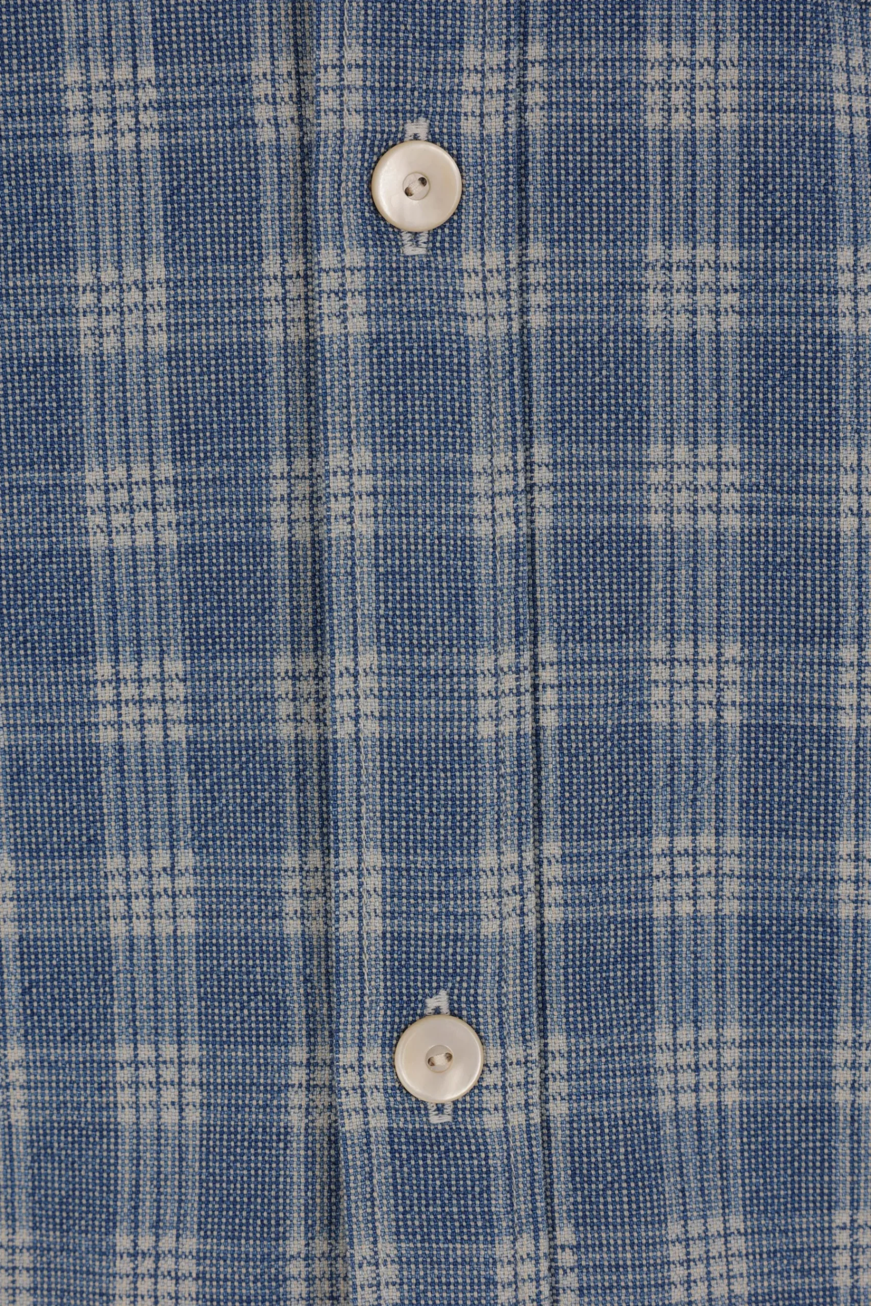 TAIGA TAKAHASHI Palaka overshirt in check cotton