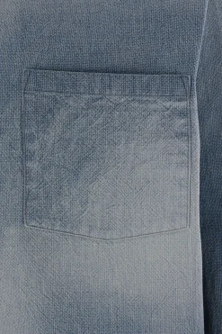 TAIGA TAKAHASHI Palaka overshirt in cotton